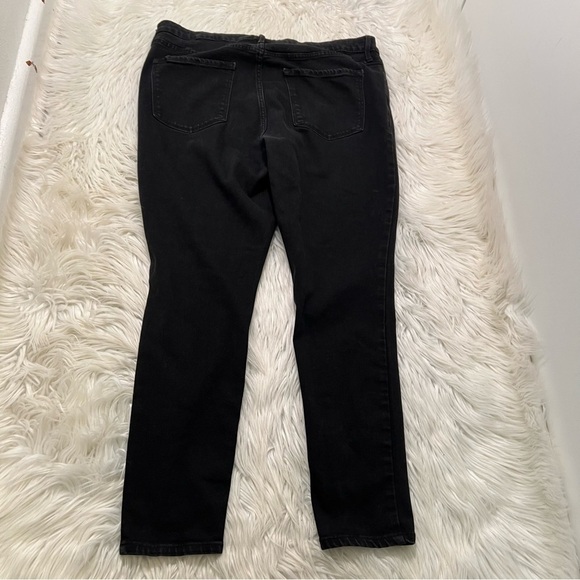 Old Navy High-Rise Wow Super Skinny Jean Black 18 - Picture 6 of 11